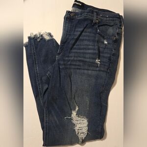 Express Jeans Size 16 Ankle HiRise